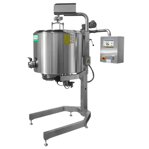 Käsekessel mit Hubvorrichtung