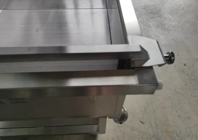 Käsepresse verstellbare Abtropfplatte